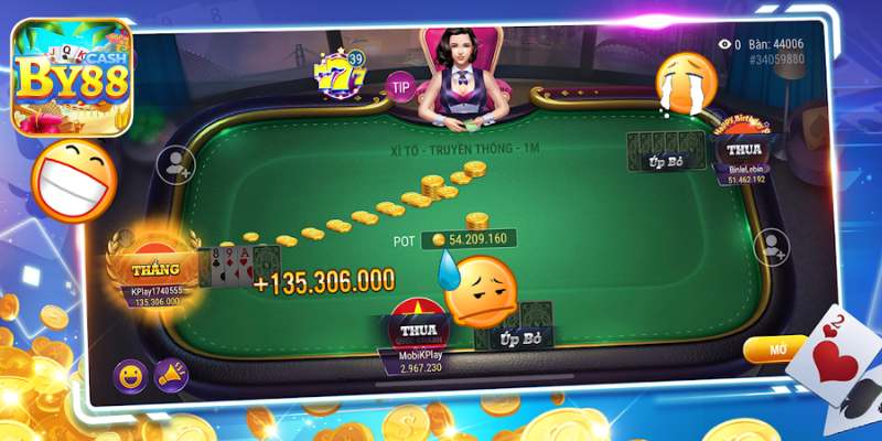 Luật chơi game bài xì tố BY88 chuẩn chỉnh