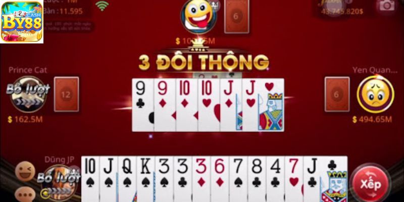 Cách Chơi Tiến Lên Online By88 Chuẩn Cho Tân Thủ 4 Hướng dẫn cách thức tính tiền thưởng Tiến lên online tại By88